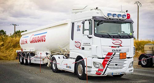 Livraison Fuel domestique en semi remorque