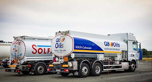 SOLFA CARBURANTS Livraison lubrifiant carburants bois granules entreprise